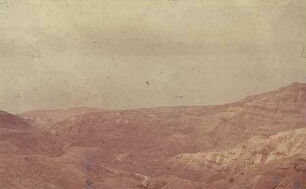 S. W. Machaerus [Blick nach] Totes Meer