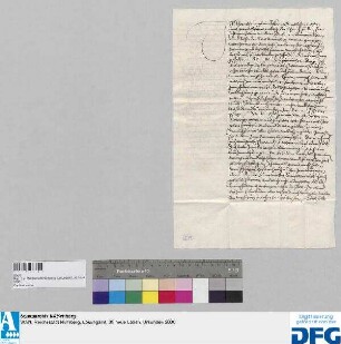 Georg Stumpflein tritt auf sechs Jahre als Syndikus in die Dienste der Stadt Nürnberg.