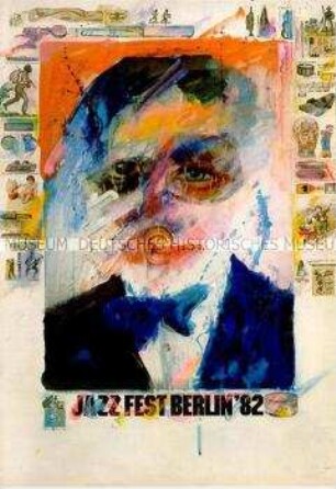 Programmheft zum Jazzfestival in Berlin (West) 1982