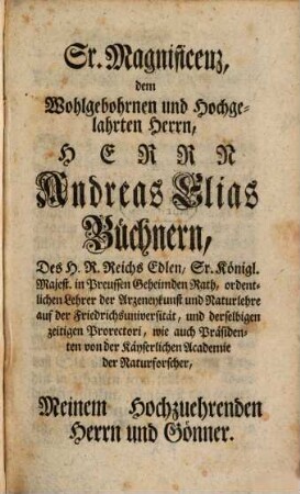 Johann Gottlob Krügers der Weltweisheit und Arzneygelahrheit Doctors und Profeßors auf der Königl. Preußischen Friedrichsuniversität Geschichte der Erde in den allerältesten Zeiten