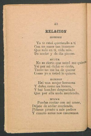 Relación