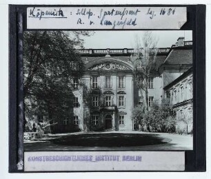 Berlin, Schloss Köpenick : Gartenfassade