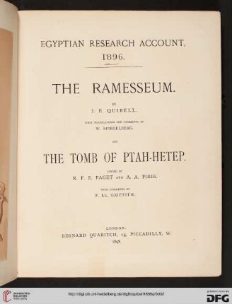 The Ramesseum