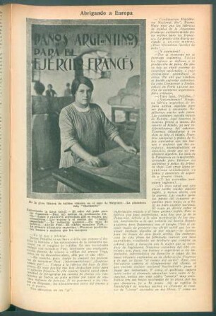 Paños argentinos para el ejército francés : Abrigando a Europa