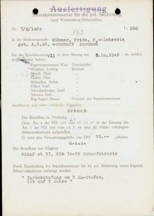 Kühner, Frida