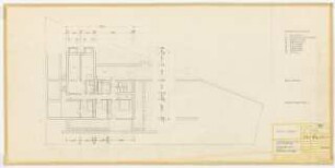 Wohnhaus Vogel, Neustadt Baueingabe: Grundriss Untergeschoss 1:100