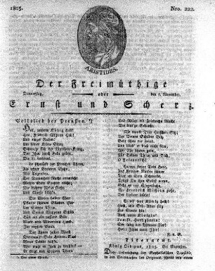 Nro. 222, Donnerstag den 7. November