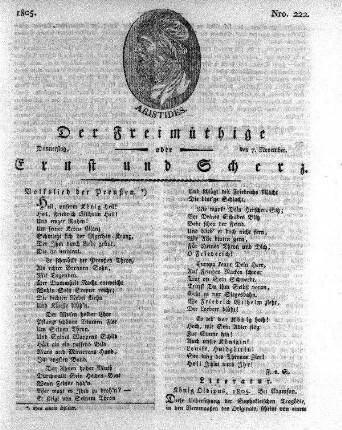 Nro. 222, Donnerstag den 7. November