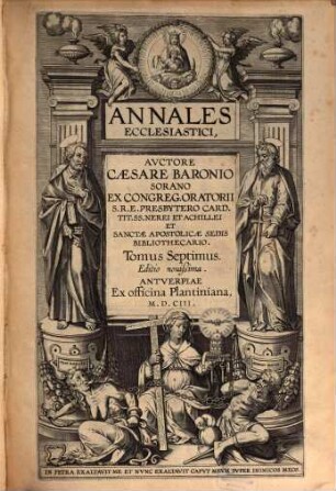Annales ecclesiastici : continuatio 1198 - 1567. 7