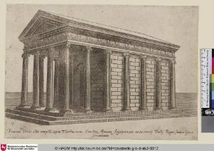 [The Temple of Fortuna Virilis; Tempel der Fortuna Virilis]