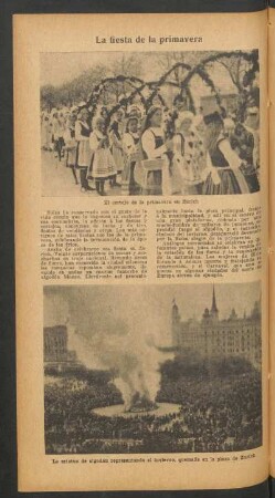 La fiesta de la primavera