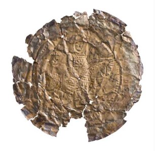 Münze, Brakteat, um 1200