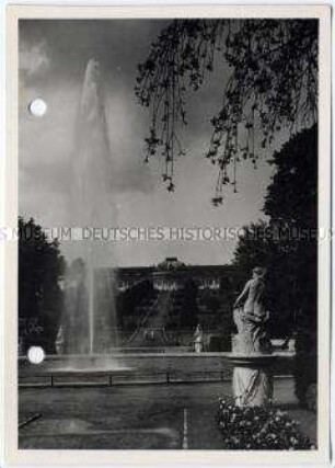 Potsdam, Schloß Sanssouci und Terrassenanlage