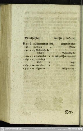 Druckfehler wie sie zu ändern