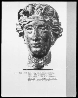Kopf des jugendlichen Dionysos
