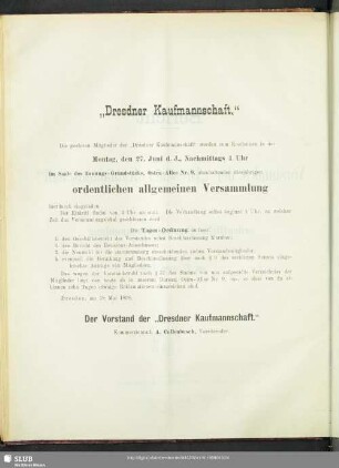 „Dresdner Kaufmannschaft“