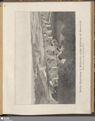 Altväter-Wasserleitung im Muldenthale zwischen Halsbrücke und Rothenfurth