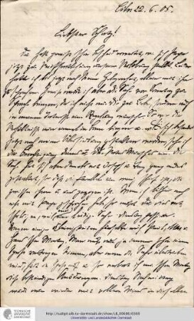 Brief vom 22.06.1905