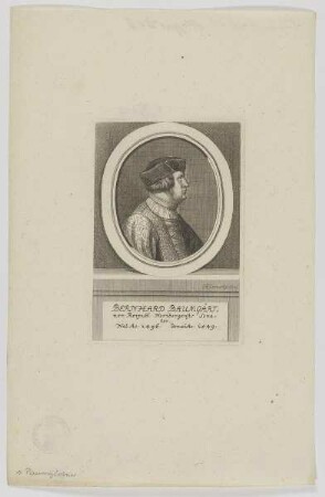 Bildnis des Bernhard Baumgärtner