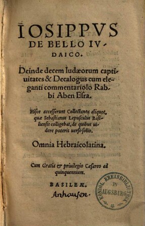 De bello iudaico