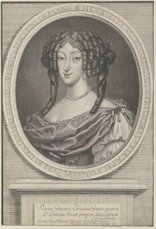 Bildnis der Henrietta Maria Adelais Bavaria