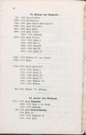 VII. Kaiser von Rußland.