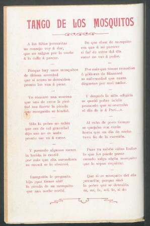 Tango de los mosquitos