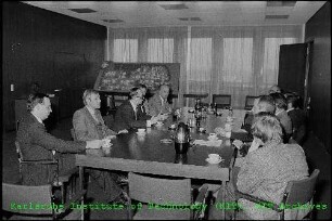 Besuch von Guido Brunner (Kommissar für Wissenschaft, Bildung und Technologie der Europäischen Gemeinschaften (EG)) am Kernforschungszentrum Karlsruhe (KfK)