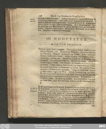 III. Hooftstuk.