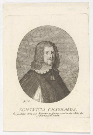 Bildnis des Dominique Chabraeus