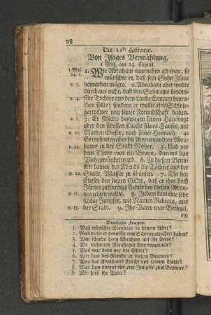 [Altes Testament. Historie 11 - 20]
