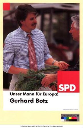 Originaltitel: Unser Mann für Europa: Gerhard Botz