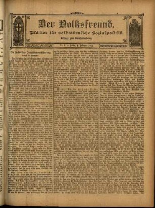 Ausgabe vom Sonntag, den 04. Februar 1912.