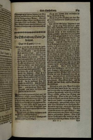 Die Offenbahrung Sanct Johannis.