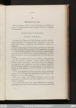 a) Eaux artésiennes.
