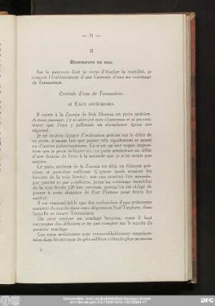 a) Eaux artésiennes.