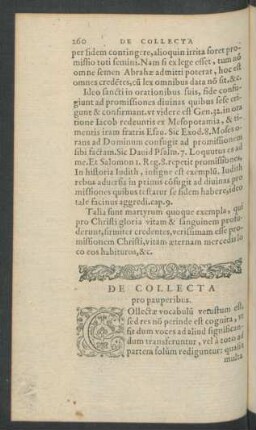 De Collecta pro pauperibus.