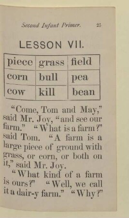 LESSON VII