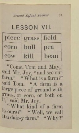LESSON VII