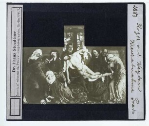 Weyden, Kreuzabnahme (Madrid Prado P002825)