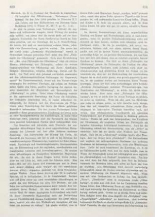 613-615 [Rezension] Bavinck, H., Philosophie der Offenbarung