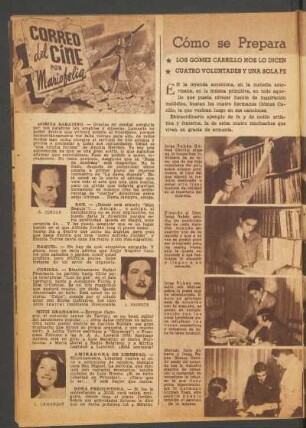 Correo del cine por Mariofelia