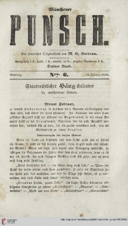 Nro. 6 (10. Februar 1850)