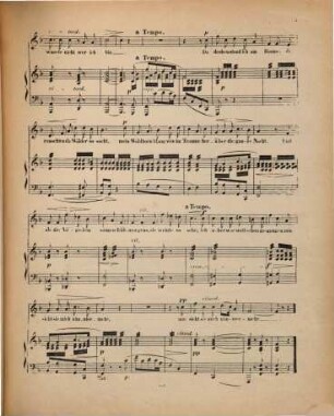 Der letzte Gruß : "Ich kam vom Walde hernieder" von J. v. Eichendorff ; Op. 2, No. 6