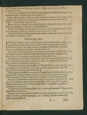 Libri utriusq[ue] Iuris.