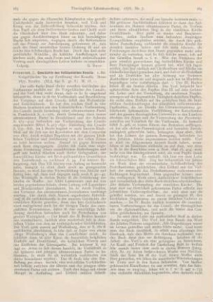 163-165 [Rezension] Friedrich, J., Geschichte des Vatikanischen Konzils. 1. Bd. Vorgeschichte bis zur Eröffnung des Konzils