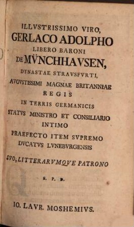 Jo. Laurentii Moshemii Institutiones Historiae Christianae Antiquioris