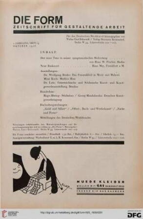 Heft 13 (Oktober 1926)