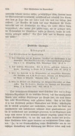184-209 Praktische Theologie