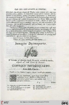 Capitolo decimoquarto: Arte della caccia